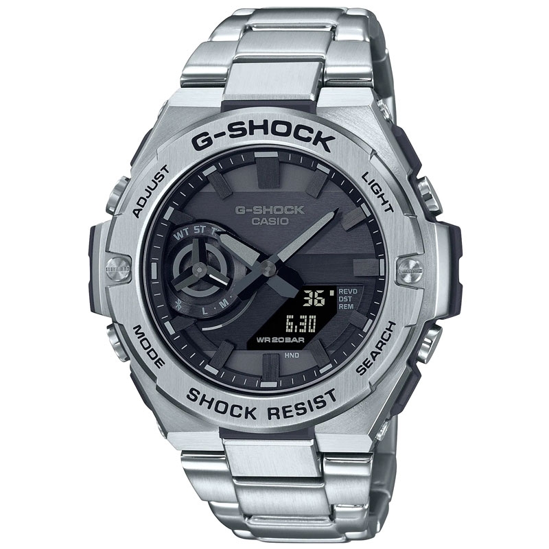 Reloj inteligente G-Shock G-Steel de hombres acero y esfera negra, GST-B500D-1A1ER. Reloj inteligente G-Shock G-Steel de hombres acero y esfera negra, GST-B500D-1A1ER.