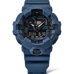 Reloj G-Shock de hombre en resina color azul oscuro, GA-700CA-2AER.