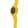 Reloj G-Shock de hombres solar, digital y analógico en amarillo, GA-B2100C-9AER.
