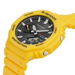 Reloj G-Shock GA-B2100C-9AER chicos, multifunción y correa amarilla.