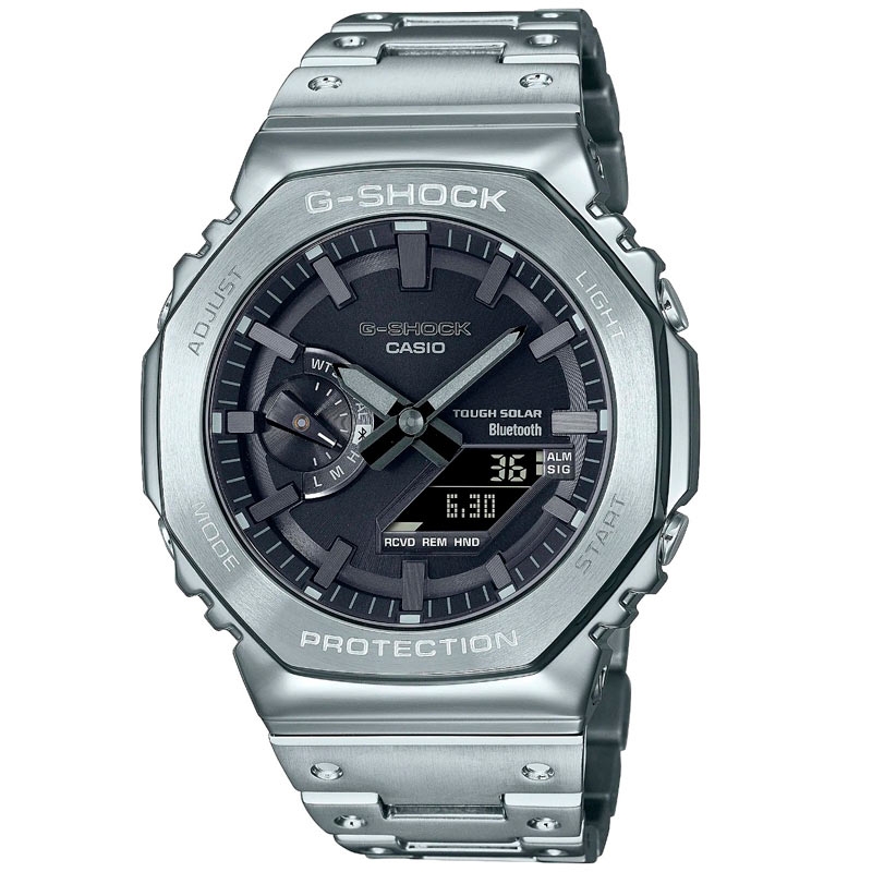 Reloj G-Shock Pro de hombre en acero y esfera negra, GM-B2100D-1AER.