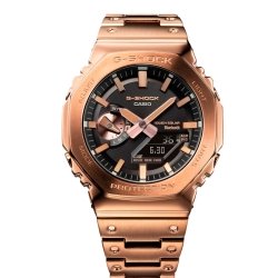 Reloj G-Shock Pro de hombre en acero rosado, GM-B2100D-1AER.