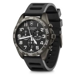 Reloj Victorinox Fieldforce Sport Chrono en negro con navaja, V241926.1.