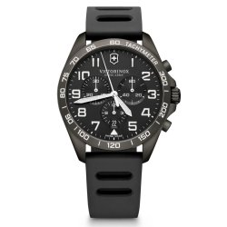 Reloj Victorinox Fieldforce Sport Chrono en negro con navaja, V241926.1.