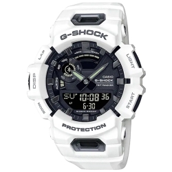 Reloj G-Shock G-Squad en resina blanca y detalles negros, GBA-900-7AER.