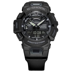 Reloj inteligente G-Shock G-Squad multifunción fabricado en resina negra, GBA-900-1AER.