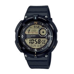 Reloj Casio Collection de hombre multifunción en resina y correa negra, SGW-600H-9AER.