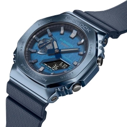 Reloj G-Shock GM-2100N-2AER de hombres en acero azul IP multifunción.