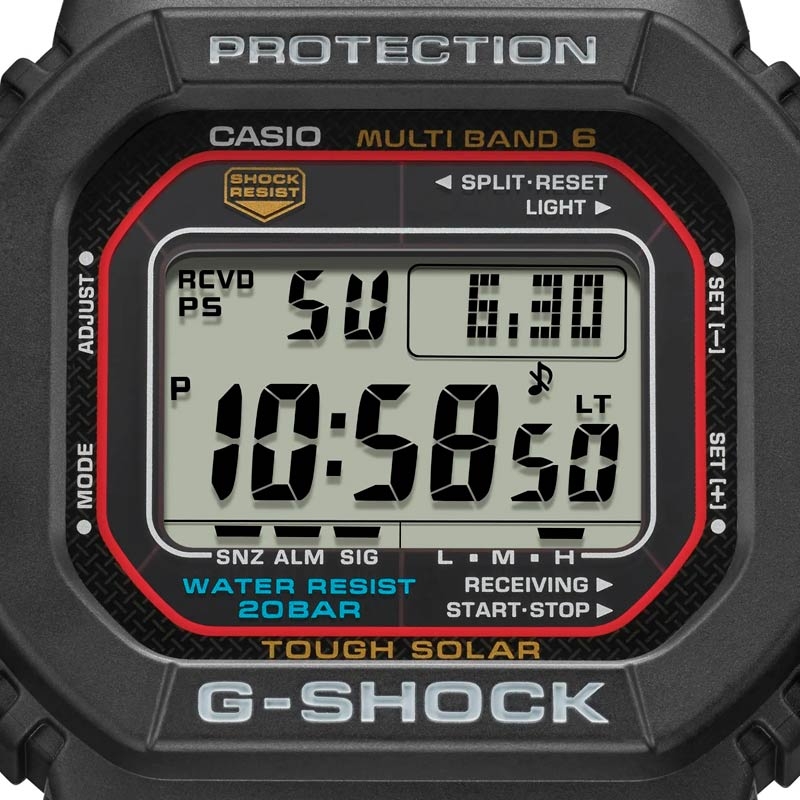 Reloj G Shock Gw M U Ber Hombre Con Mecanismo Digital Tough Solar