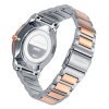 Reloj Viceroy Dress de hombre en acero bitono rosé con esfera negra, 46819-17.