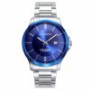 Reloj Viceroy Dress de hombre en acero con esfera azul y brazalete, 401289-37.