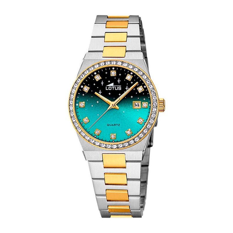 Reloj Lotus Freedom Starlight de mujer Datejust en acero bitono dorado, 18886/2.
