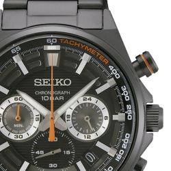 Reloj Seiko Neo Sports Chrono de hombre en acero negro, SSB399P1.