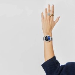 Reloj Tous T-Connect Bear Ss de mujer digital en acero cepillado, 200351036.
