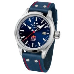 Reloj Tw Steel Red Bull Ampol Racing de hombre en acero y dial azul, VS96.