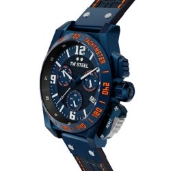 Reloj Tw Steel WRC edición limitada cronógrafo de hombre en acero PVD azul, TW1020.