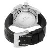 Reloj Tw Steel Canteen de hombre en acero con correa de cuero, TW1001.