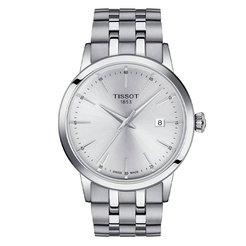 Reloj Tissot Classic Dream de hombre en acero 316L con calendario, T1294101103100.