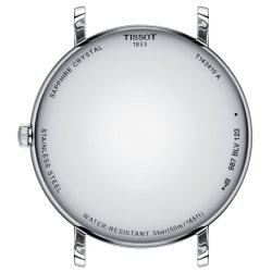 Reloj Tissot EveryTime de hombre en acero 316L con malla milanesa, T1434101101100.