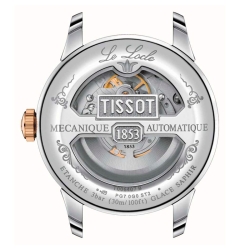 Reloj Tissot Le Locle Powermatic 80 de hombre en acero Open Heart, T0064072203302.
