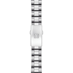 Reloj Tissot PR100 Lady Sport Chic de mujeres en acero con dial azul tiffany, T1019101135100.