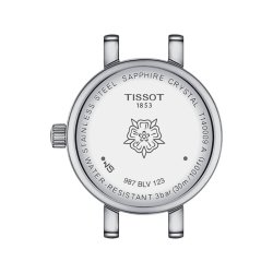Reloj Tissot Lovely Round de mujer en acero con cristal de diseño, T1400091111100.