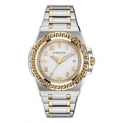 Reloj Versace Greca Reaction de hombres en acero IP oro amarillo, VE3I00422.