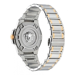 Reloj Versace Greca Reaction de hombres en acero IP oro amarillo, VE3I00422.