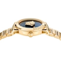 Reloj Versace Medusa Infinite de mujeres en acero IP oro amarillo, VE3F00522.