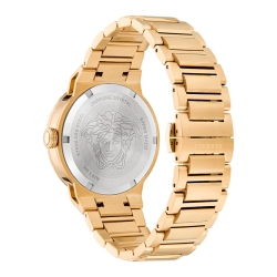 Reloj Versace Medusa Infinite de mujeres en acero IP oro amarillo, VE3F00522.