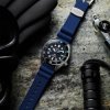 Reloj Seiko Prospex King Sumo PADI esfera negra y correa azul, SPB325J1.