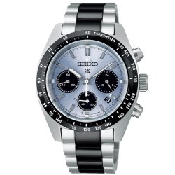 Reloj Seiko Prospex Speedtimer ed. especial, cronógrafo y solar, SSC909P1.