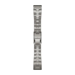 Brazalete Garmin de titanio, 26 mm de ancho, 010-12864-08.