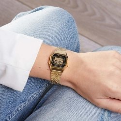 ⌚Reloj Casio Vintage LA680WEGA-1ER de mujer digital en dorado.
