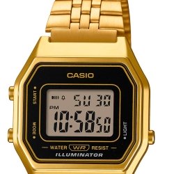 ⌚Reloj Casio Vintage LA680WEGA-1ER de mujer digital en dorado.