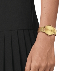 Reloj Tissot Everytime Lady de mujer en acero dorado, T1432103302100.