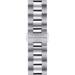 Reloj Tissot Gentleman de hombre automático en acero Open Heart, T1274071103101.