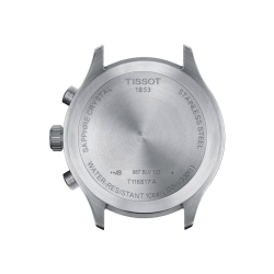 Reloj Tissot Chrono XL de hombre esfera y correa de cuero negras, T1166171606200.