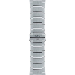Reloj Tissot PRX automático cronógrafo con diales negros y detalles rosé, T1374271101100.