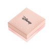 Colgante Disney para chicas en forma de Mickey y Minnie con lazo rosé, NS00004TL-157.