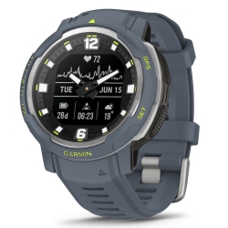 Reloj inteligente Garmin Instinct Crossover Solar azul granito, 010-02730-04.