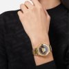 Reloj Versace Medusa Infinite de mujer en acero IP oro amarillo, VE3F00522.