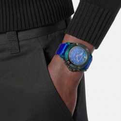 Reloj Versace Icon Active de hombres gris, azul y verde, VEZ701122.