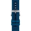 Reloj Tissot T-Touch Connect Solar de titanio y bisel azul, T1214204705106.