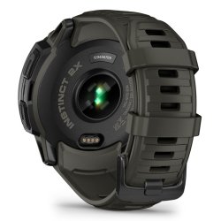Reloj inteligente Garmin Instinct 2X Solar en verde, 010-02805-05.