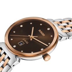 Reloj Rado Florence Classic Diamonds mujer bicolor rosé, R48913763.