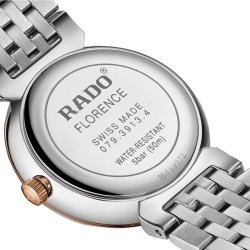 Reloj Rado Florence Classic Diamonds mujer bicolor rosé, R48913763.