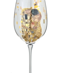 Copa de vino "El beso" de Gustav Klimt, Goebel