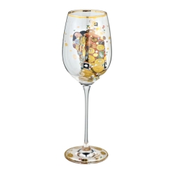 Copa de vino "El abrazo" de Gustav Klimt, Goeble