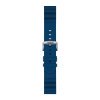 Correa original de Tissot en silicona azul, 22 mm., T852047175.